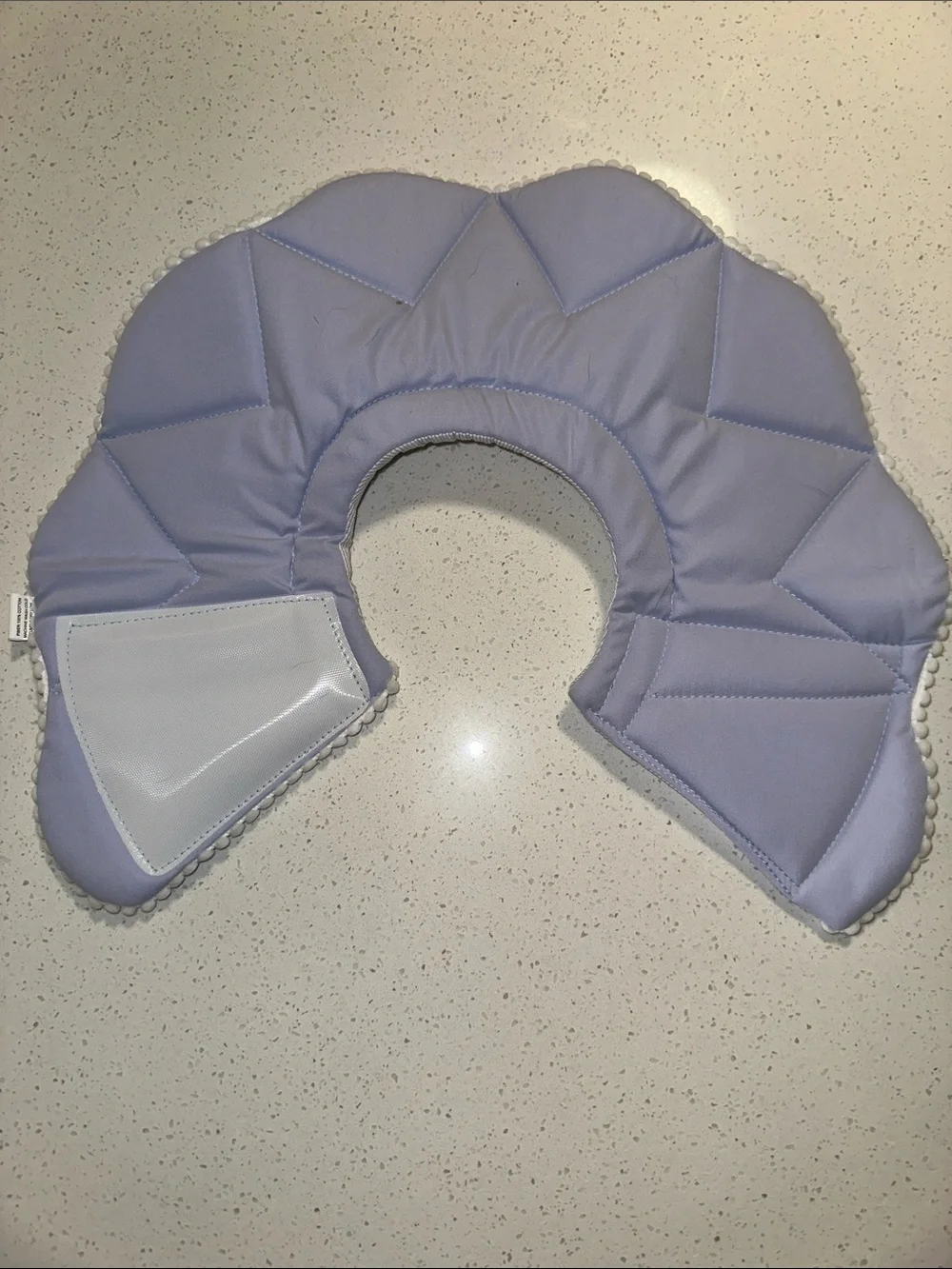 Dogs/Cats- Post Surgery Recovery Cone, Lavender Padded Pet Recovery Cone,Size: S